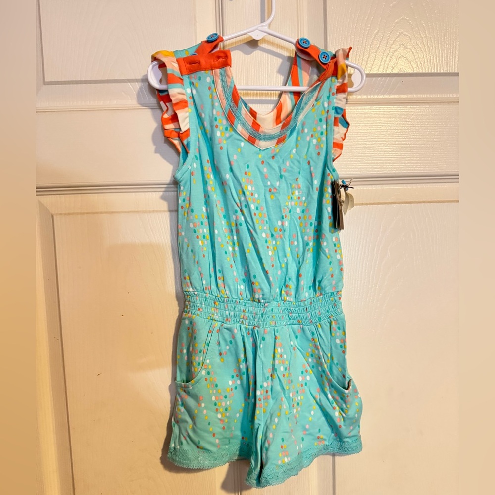 Matilda Jane Dream Chasers Confetti Romper size 6